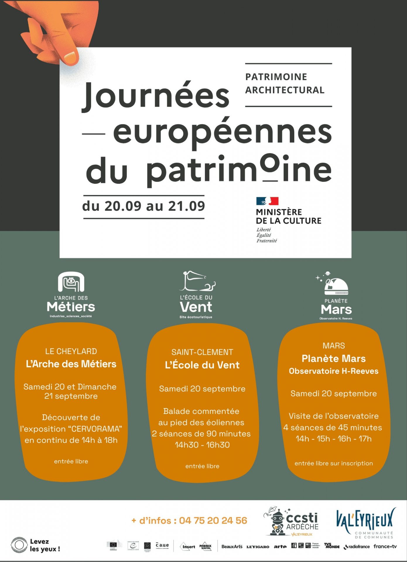 Journées européennes du patrimoine avec le CCSTI de l'Ardèche ...